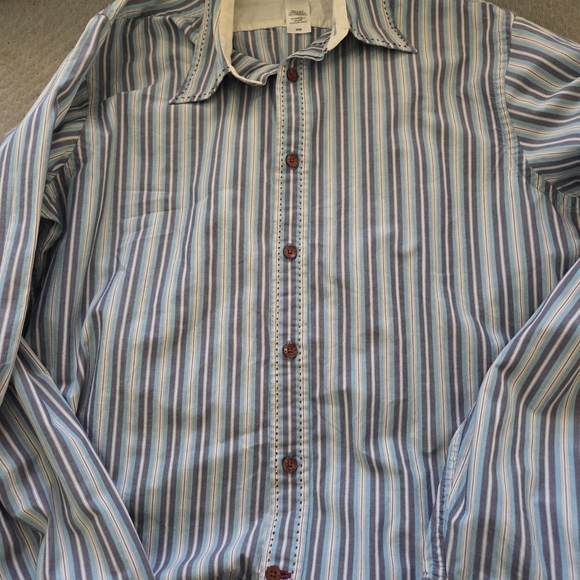 Guess Long Sleeve Shirt Y2K Size M - Picture 2 of 3